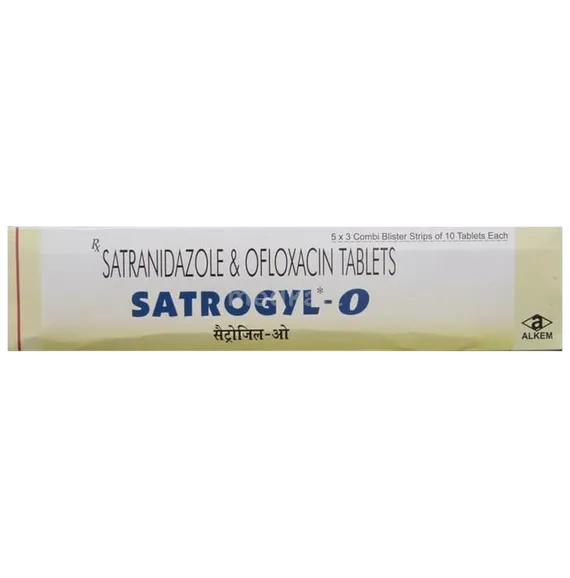 satrogyl o tablet 10's